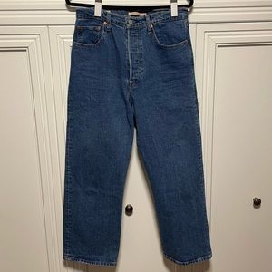 Levi’s Ribcage Straight Ankle Jeans